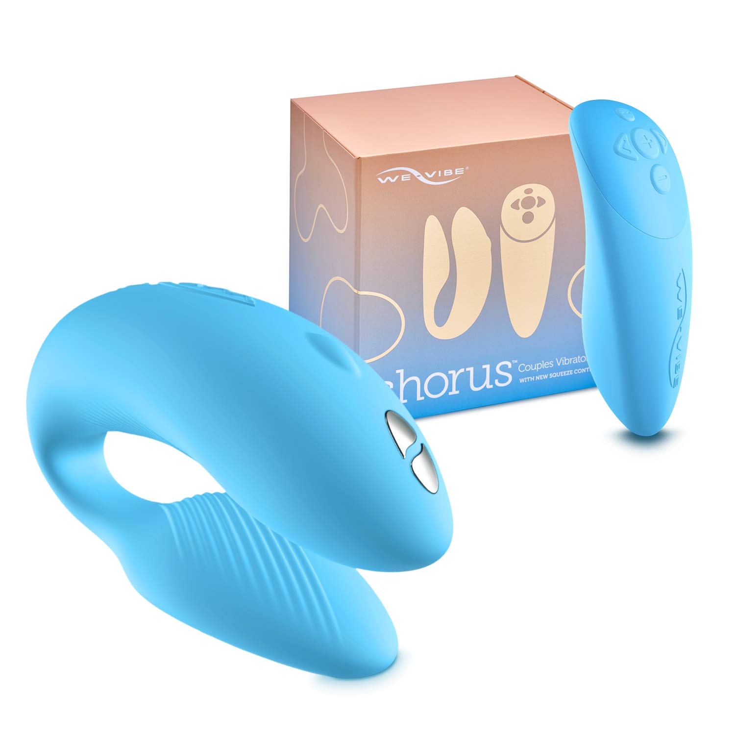We-Vibe Chorus vibromasseur couple bleu télécommande appli