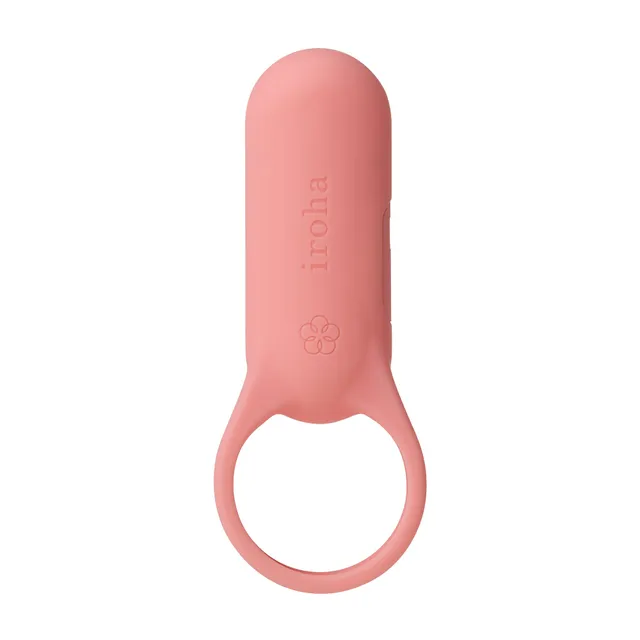 Tenga iroha SVR+ anneau vibrant rose corail rechargeable
