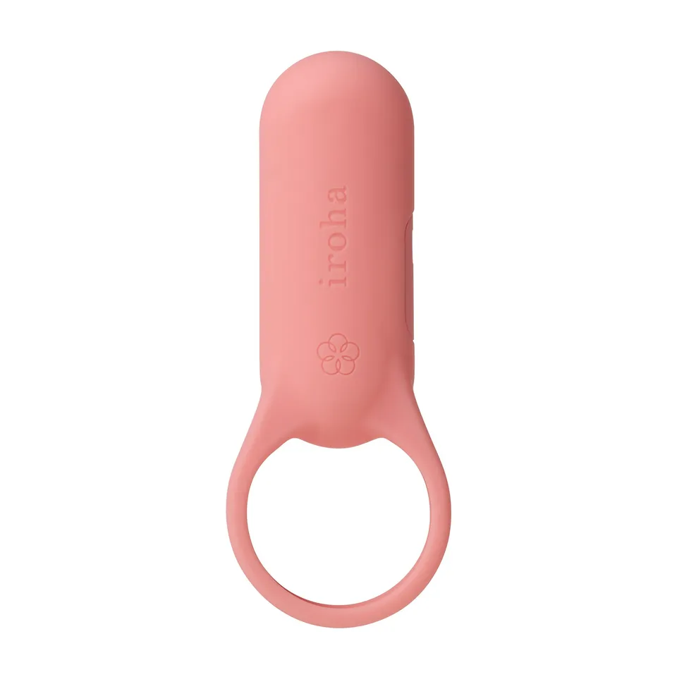Tenga iroha SVR+ anneau vibrant rose corail rechargeable
