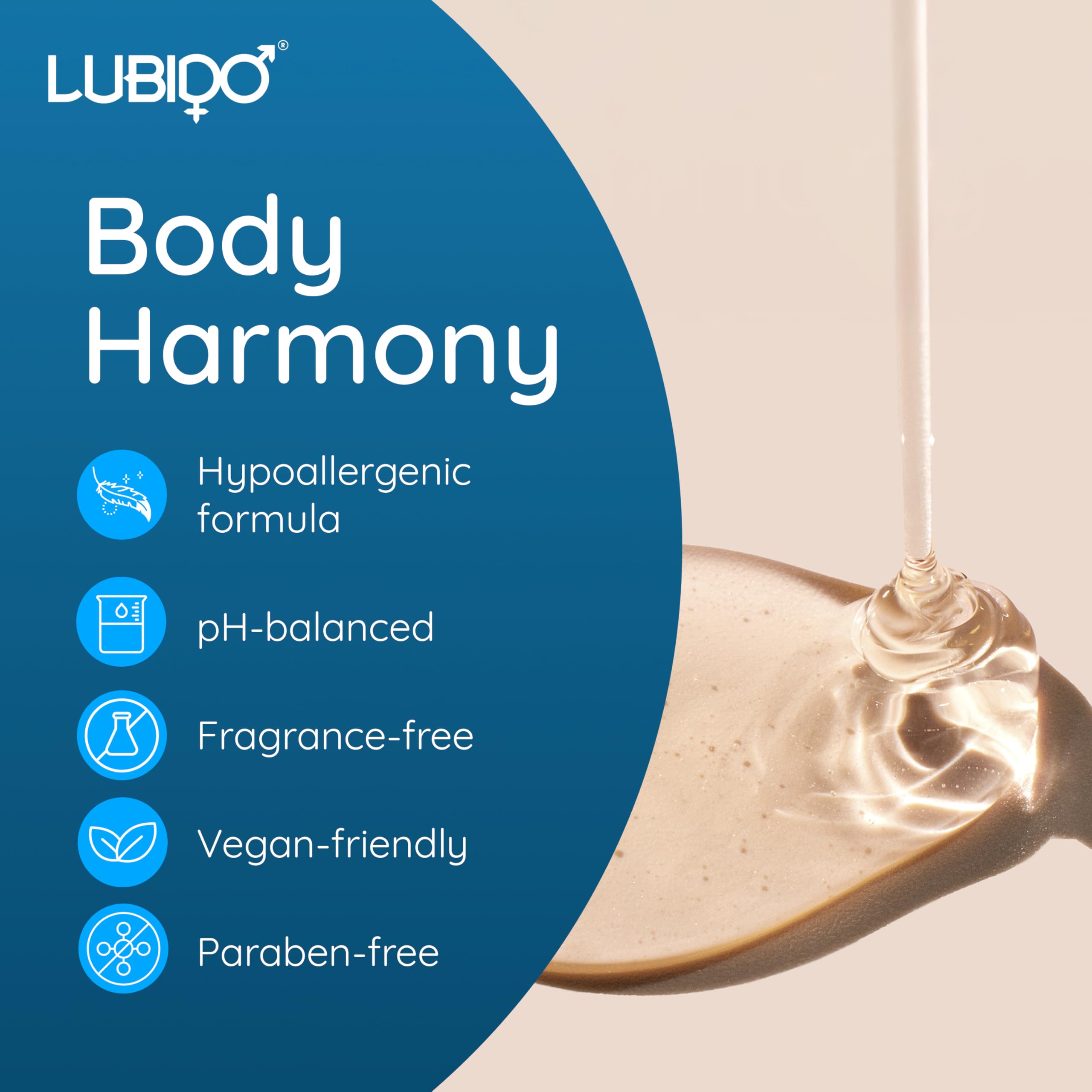 Original Lubido gel lubrifiant intime 500 ml lot de 3
