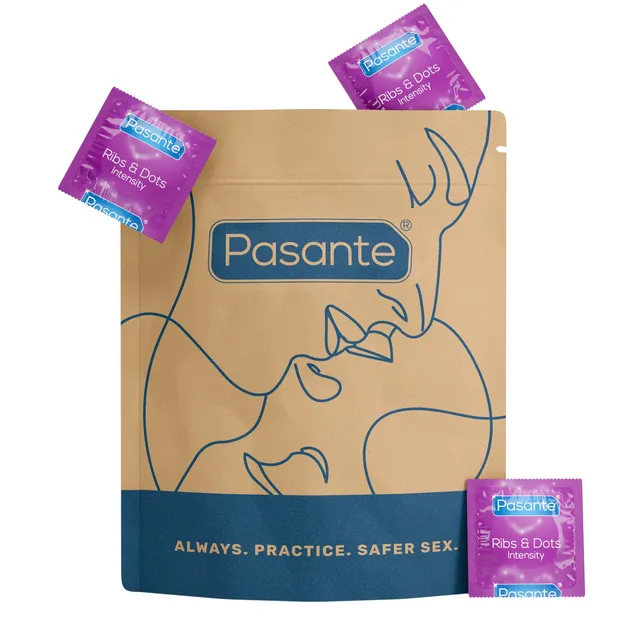 Pasante Intensity préservatifs nervurés et perlés 36 latex