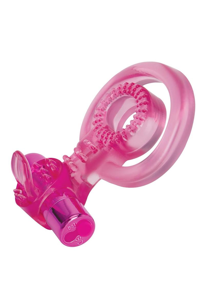 Bodywand Couples Rings Duo Ring anneau vibrant rose