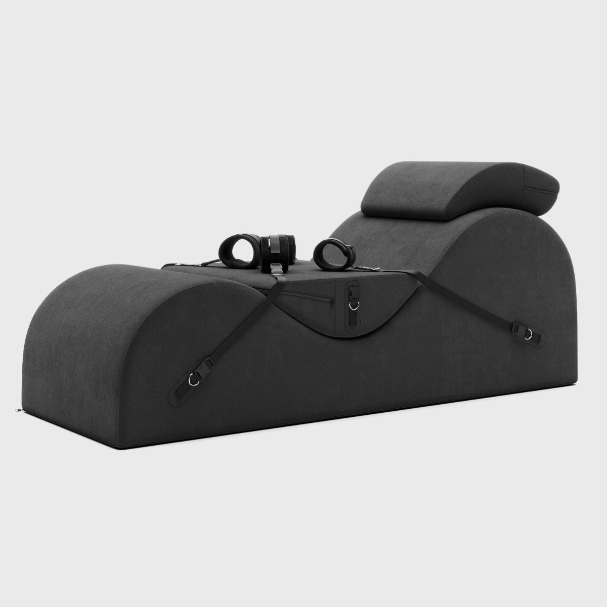 Liberator Bondage Furniture Esse chaise bondage microvelours noir