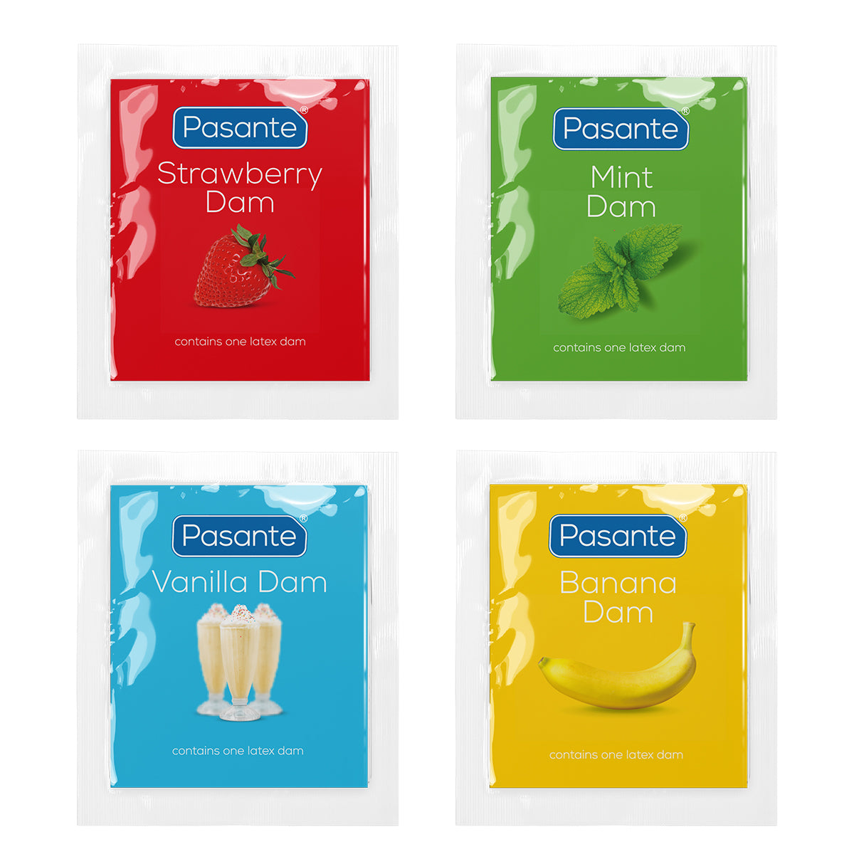 Pasante Oral Dams digue dentaire assortie 36 pcs