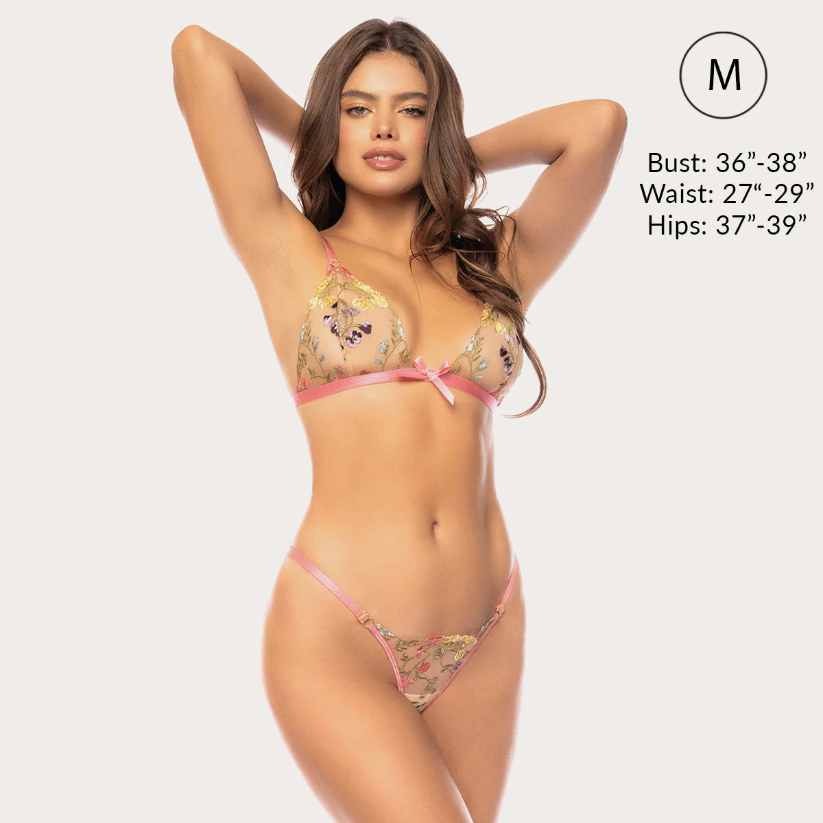 Liberator Eden ensemble lingerie 2 pièces floral