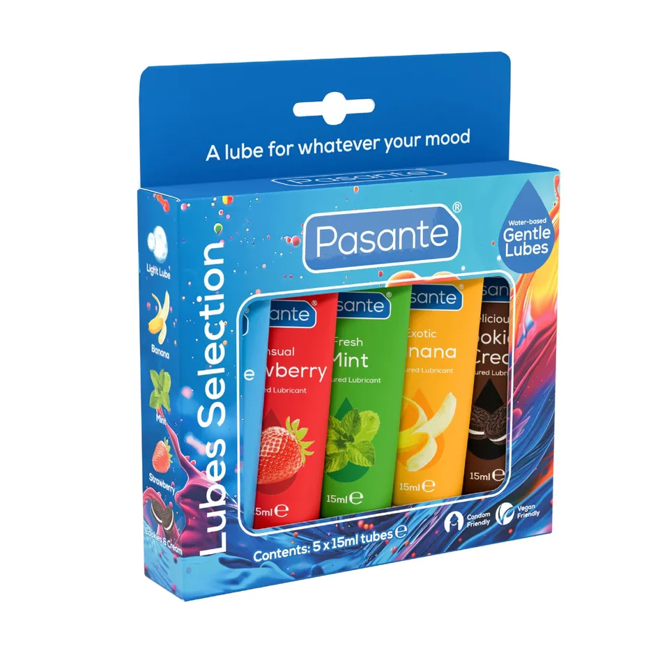 Pasante Mini Lubes lubrifiant aromatisé 5x15ml