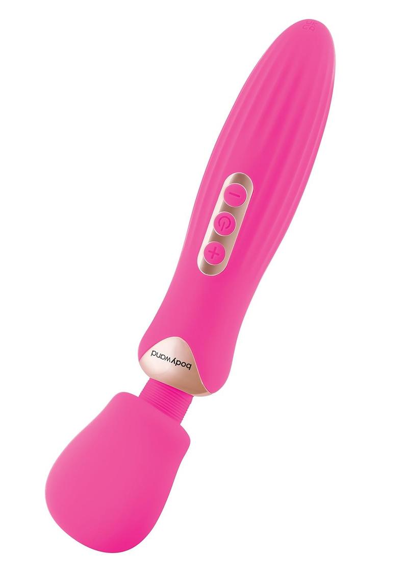 Bodywand Rumble baguette vibrante 10" rose rechargeable