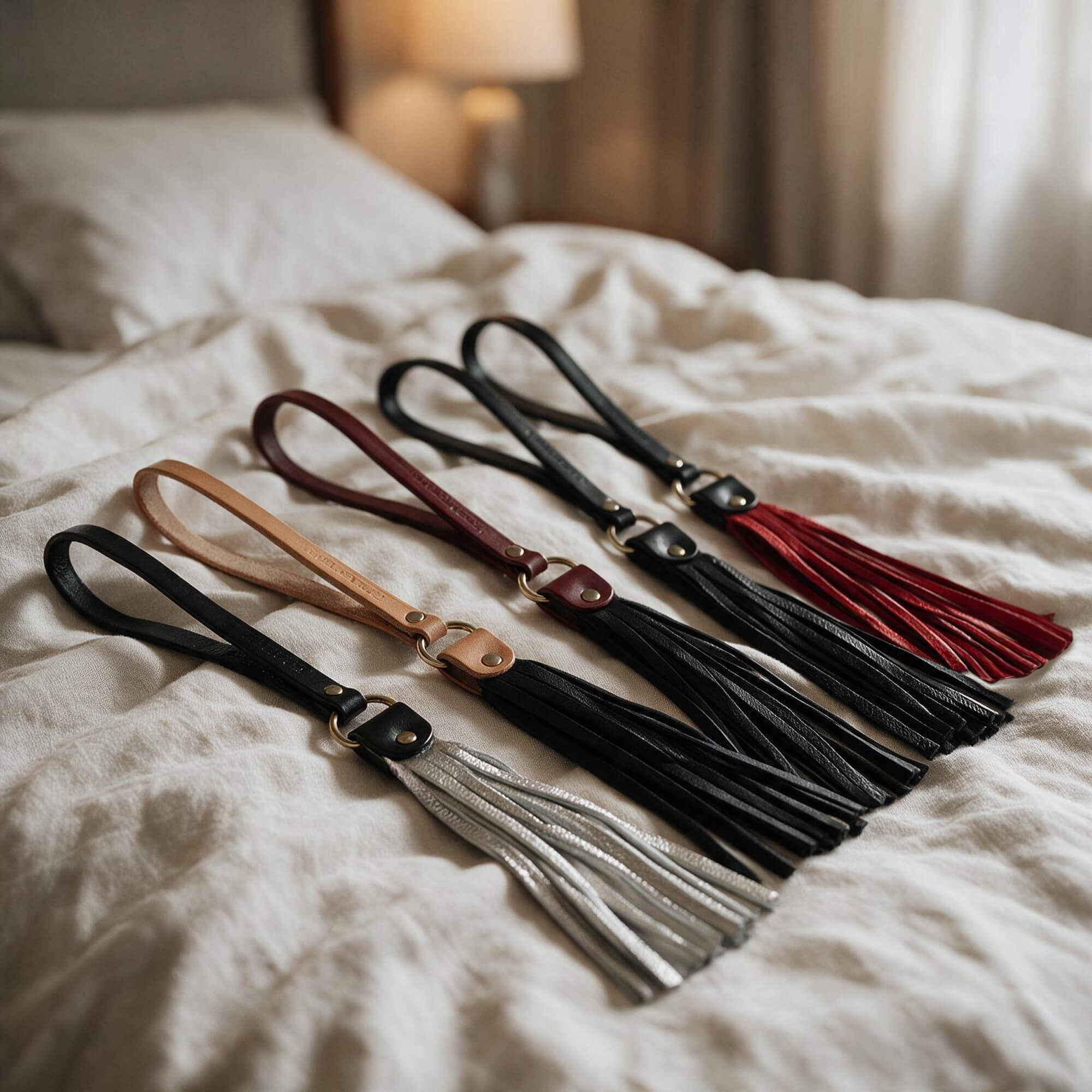Liberator Mini Flogger martinet cuir noir