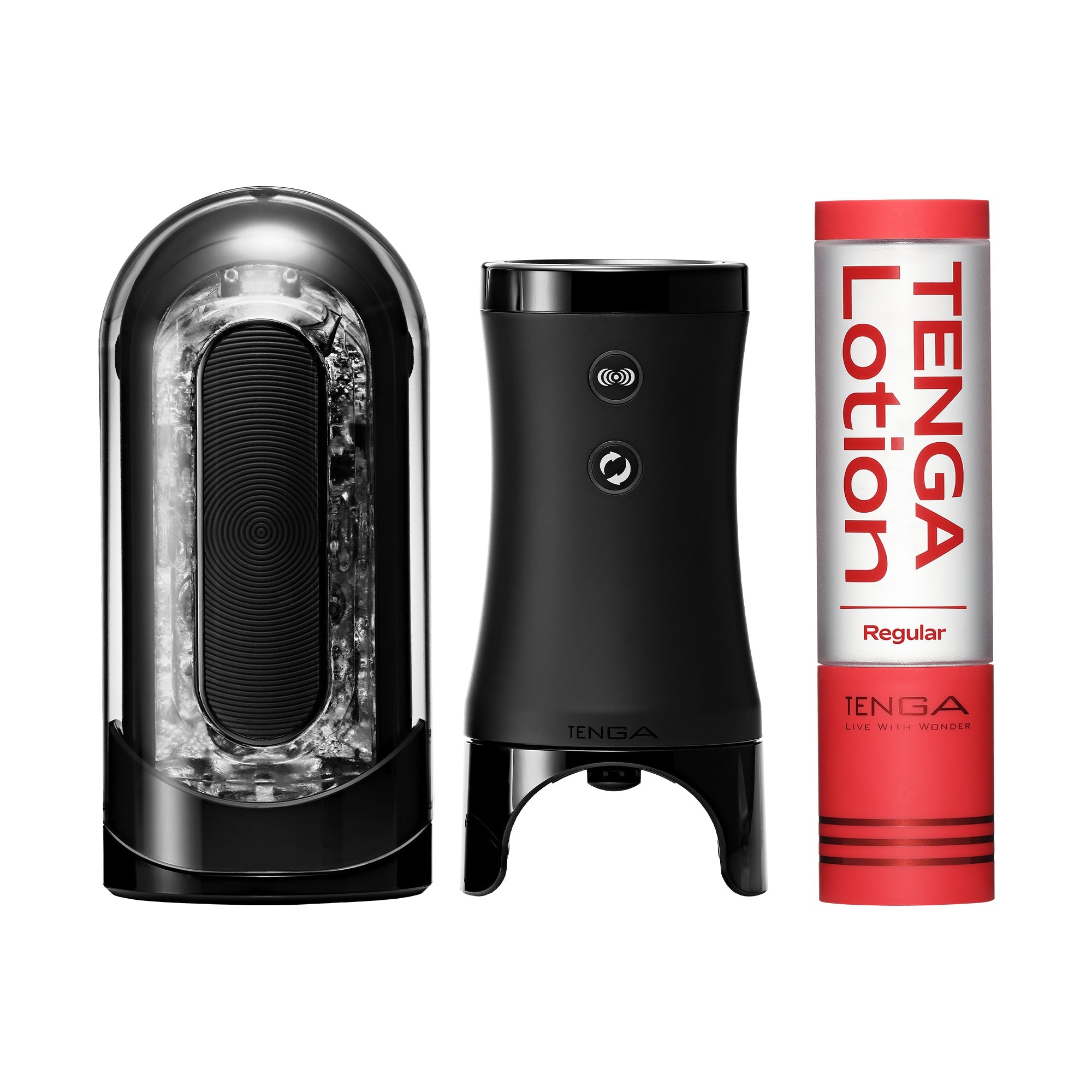 Tenga Flip Zero Vibrotation masturbateur + lotion