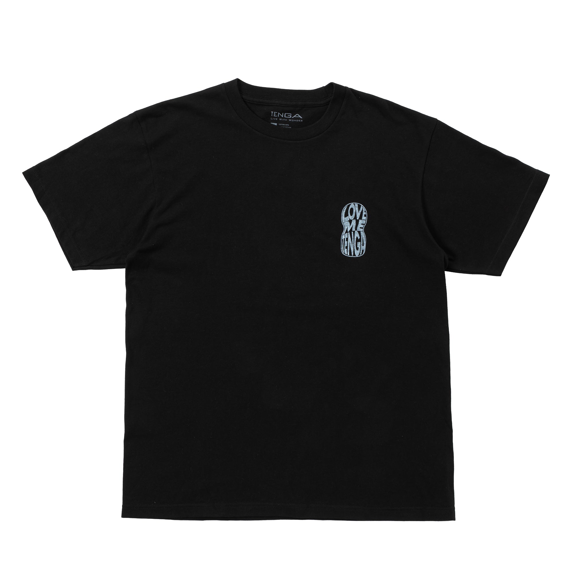 TENGA Merch Love Me Tenga Distortion t-shirt blanc M unisexe