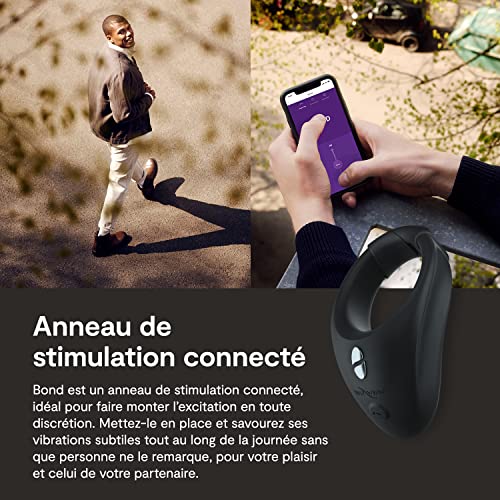 We-Vibe Bond anneau pénien vibrant connecté silicone 35-42mm