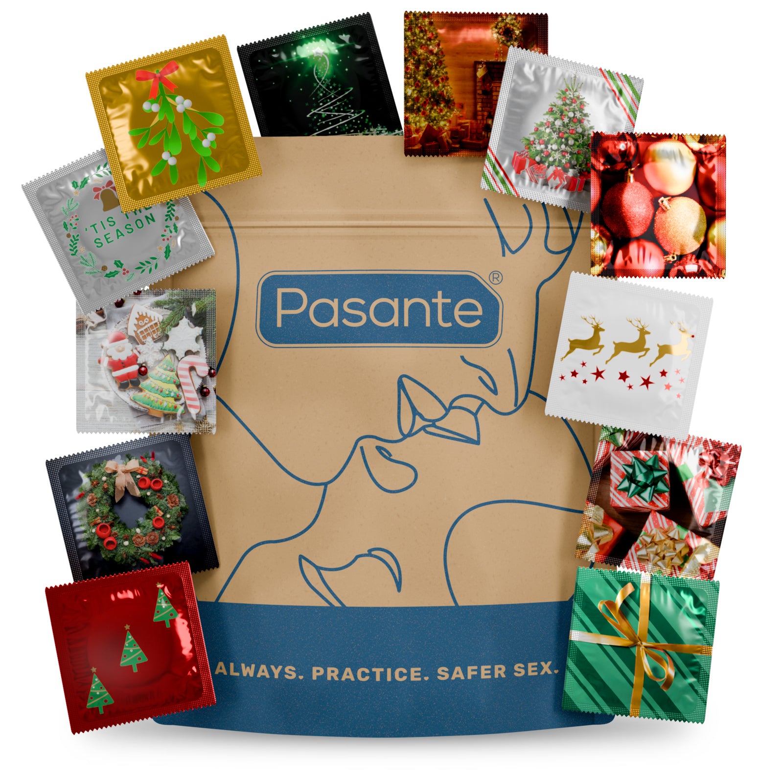 Pasante Themed préservatifs 36 pièces édition Noël