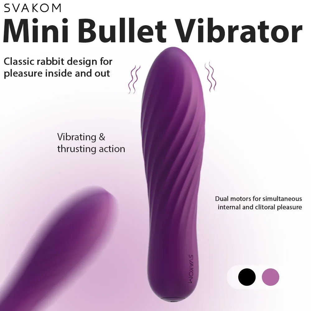 Svakom Tulip mini vibromasseur bullet violet