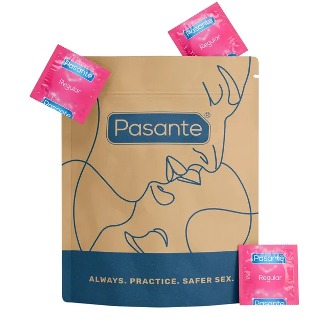 Pasante Regular préservatifs 72 pcs latex standard