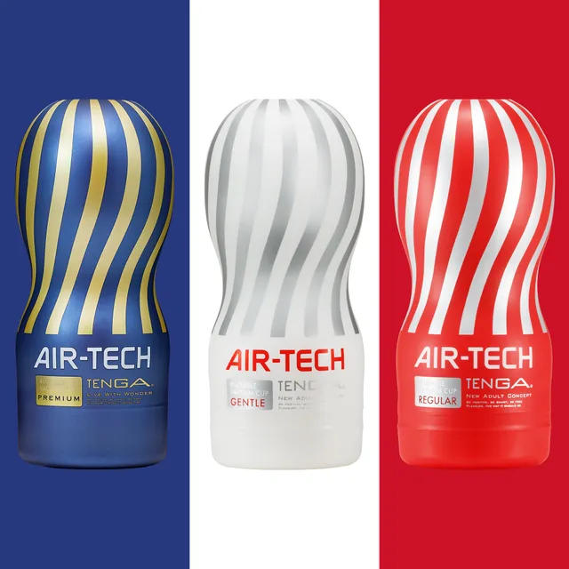 Tenga Air-Tech Tricolor masturbateur réutilisable lot 3