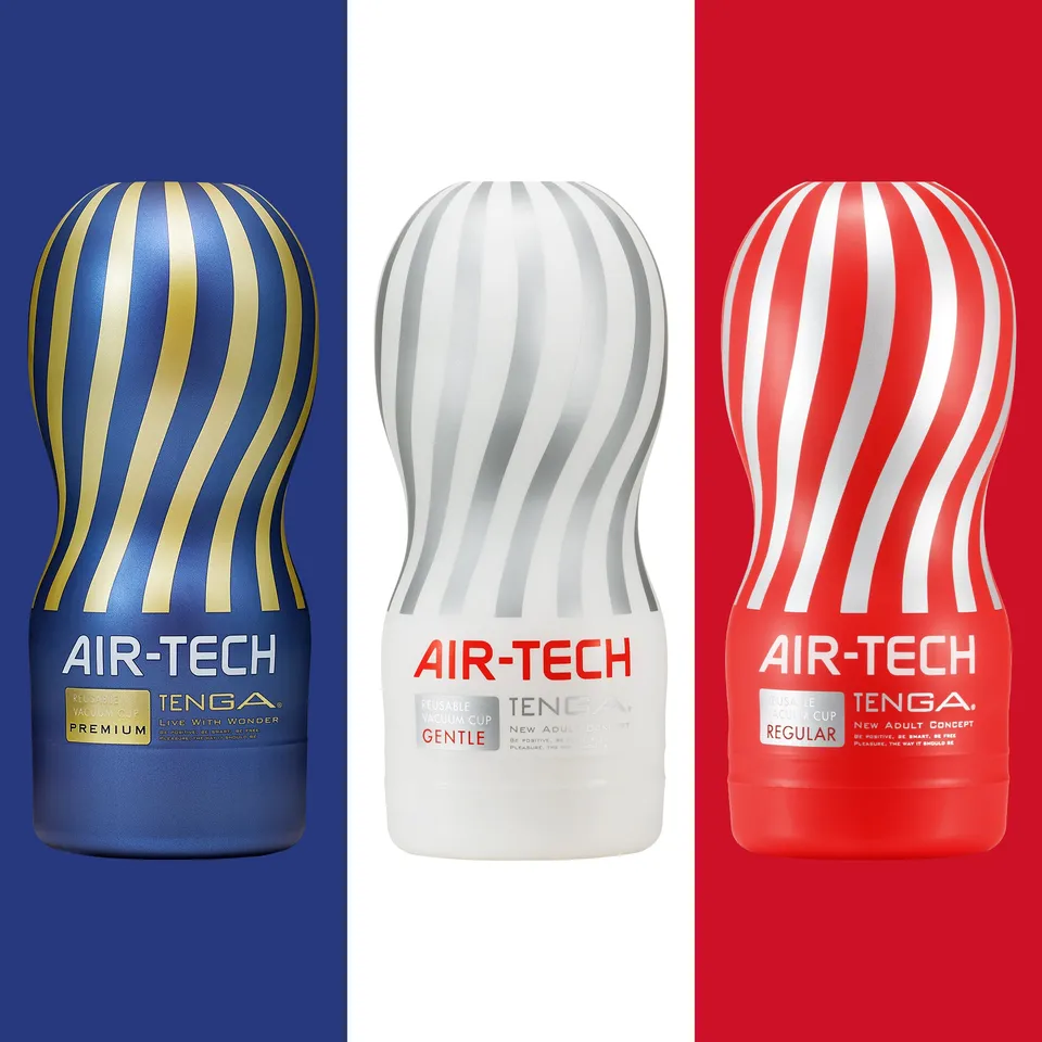 Tenga Air-Tech Tricolor masturbateur réutilisable lot 3