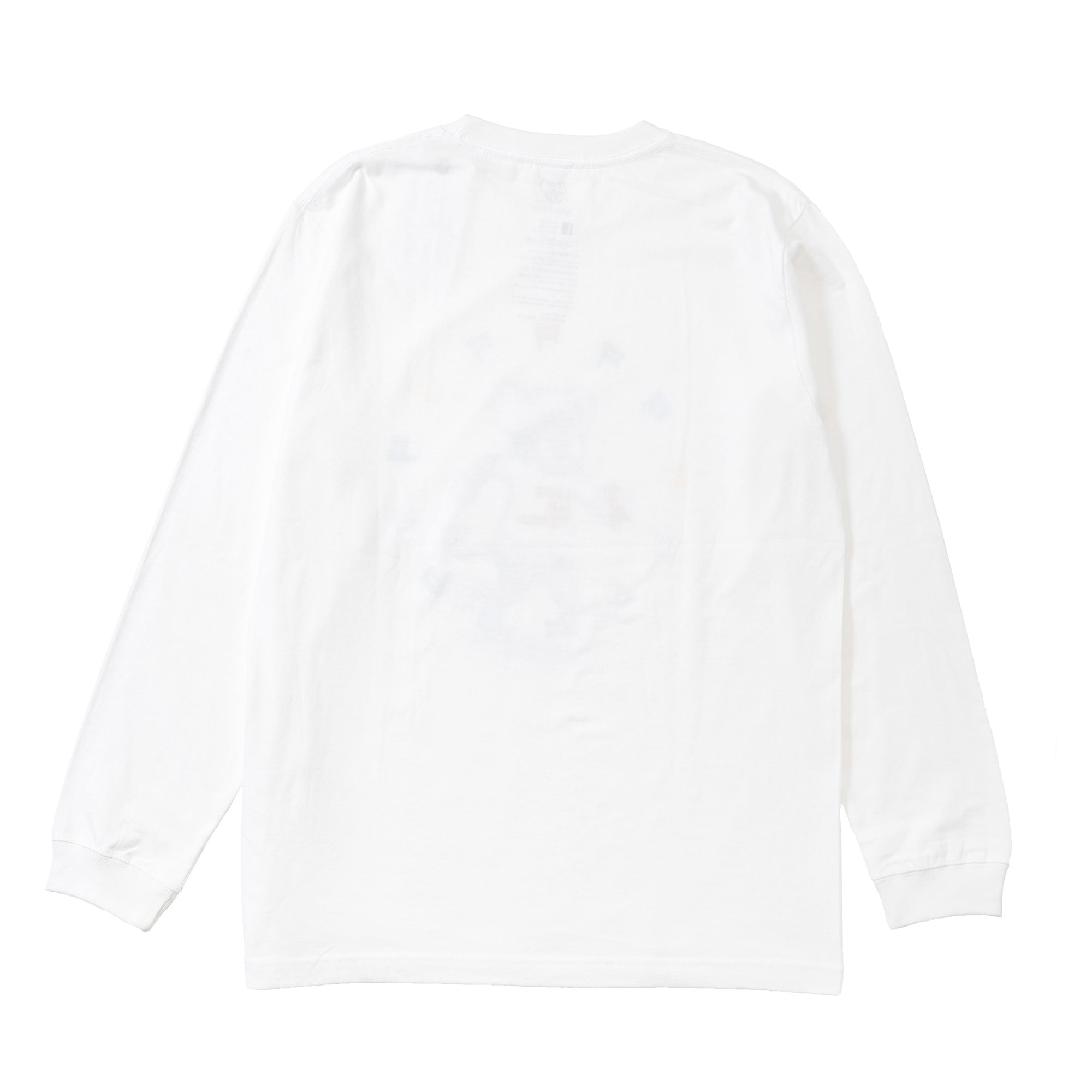 TENGA Dokumi T-Shirt Manches Longues Unisexe Blanc