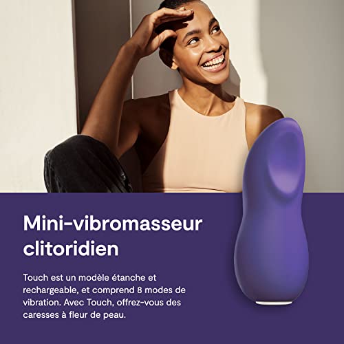 We-Vibe Touch mini vibromasseur clitoridien silicone 8 modes