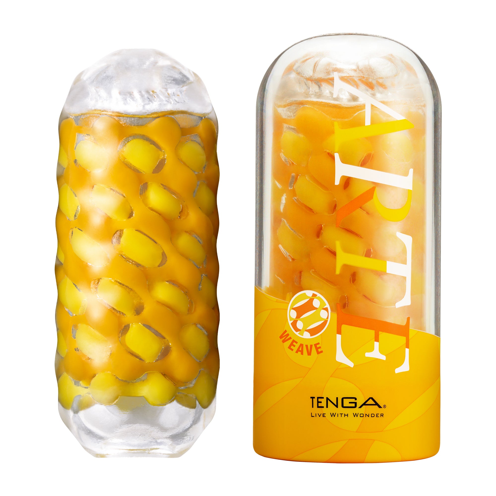 TENGA ARTE WEAVE + DRAPE Masturbateur Lot 2 Réutilisable
