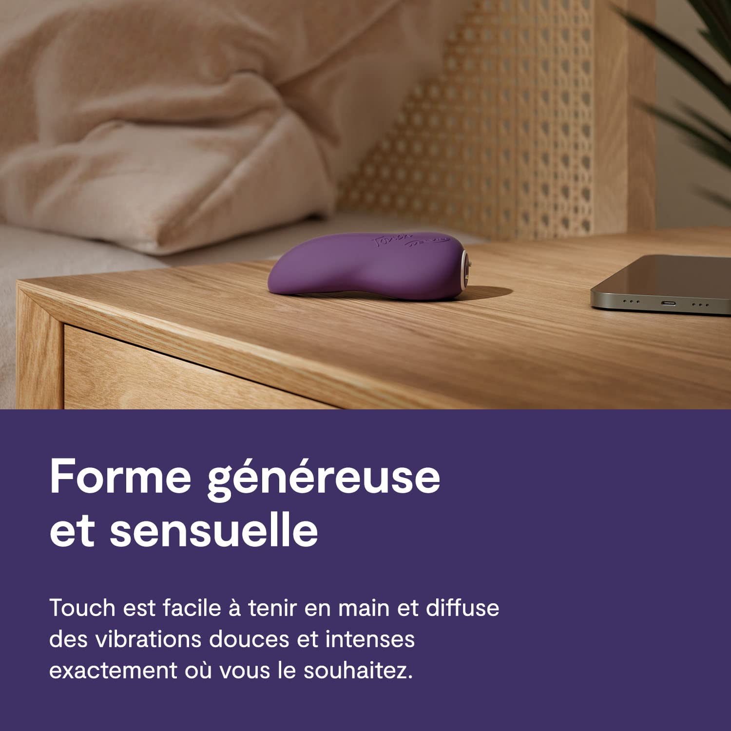 We-Vibe Touch mini vibromasseur clitoridien silicone 8 modes