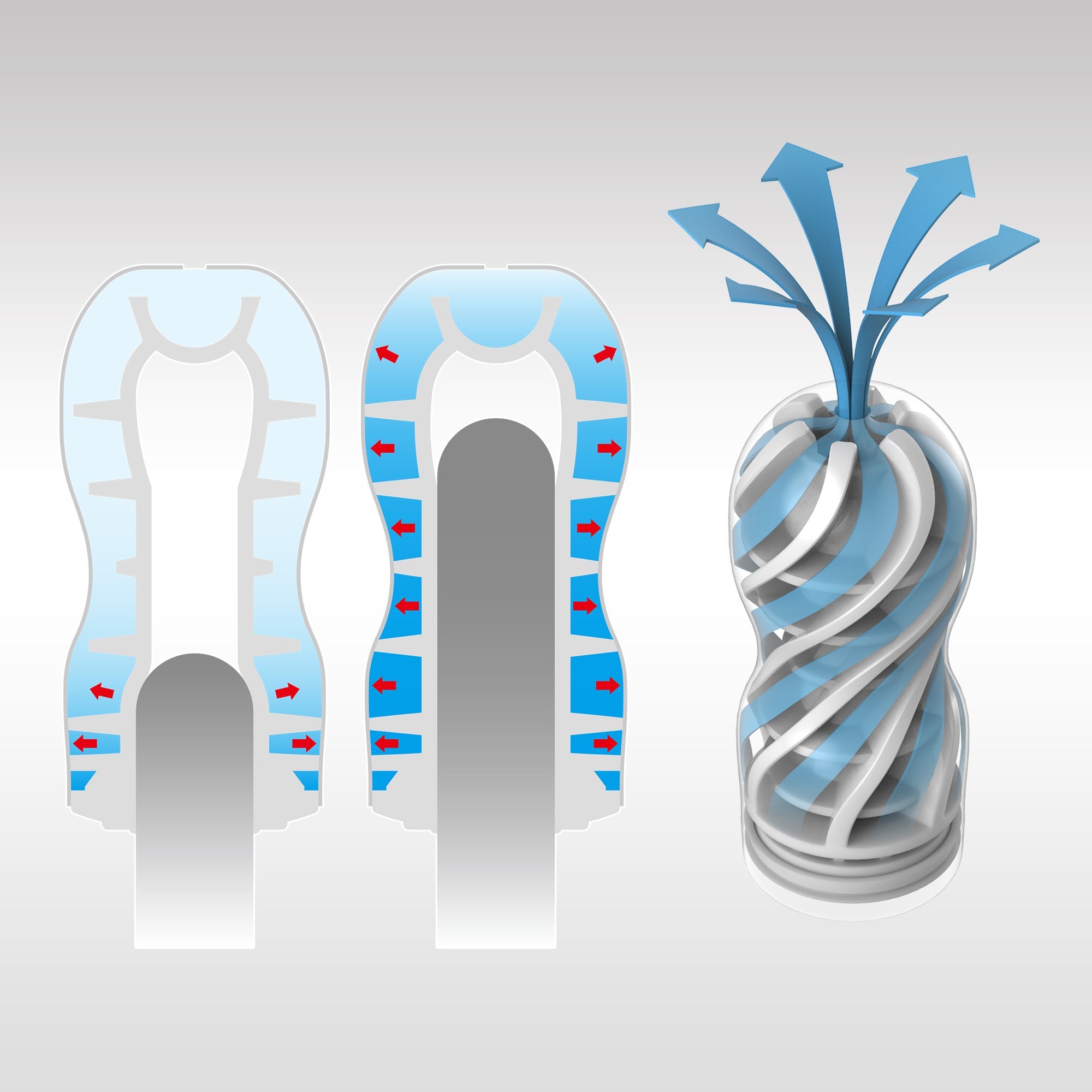 Tenga Cup Air Flow Dynamic Strong masturbateur jetable