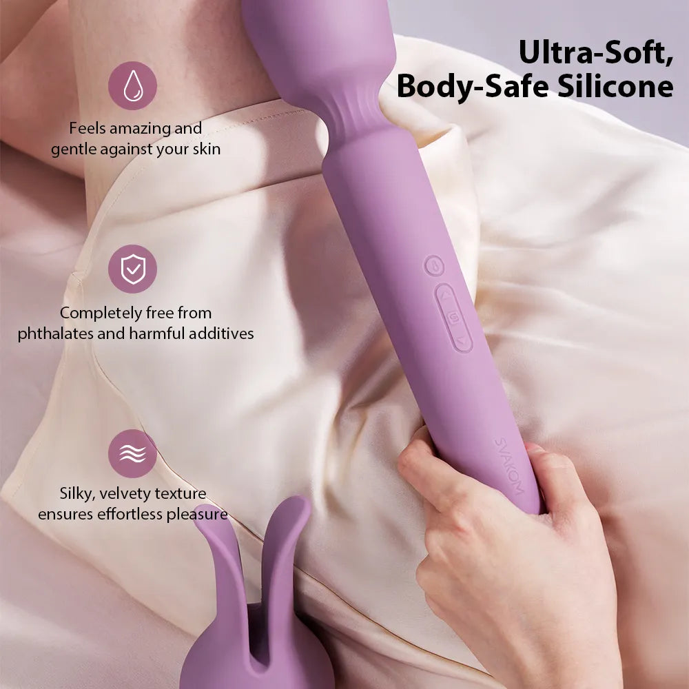 Svakom Emma Neo 2 vibromasseur baguette Romantic Rose chauffant