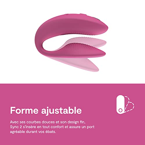 We-Vibe Sync 2 vibromasseur couple connecté rose