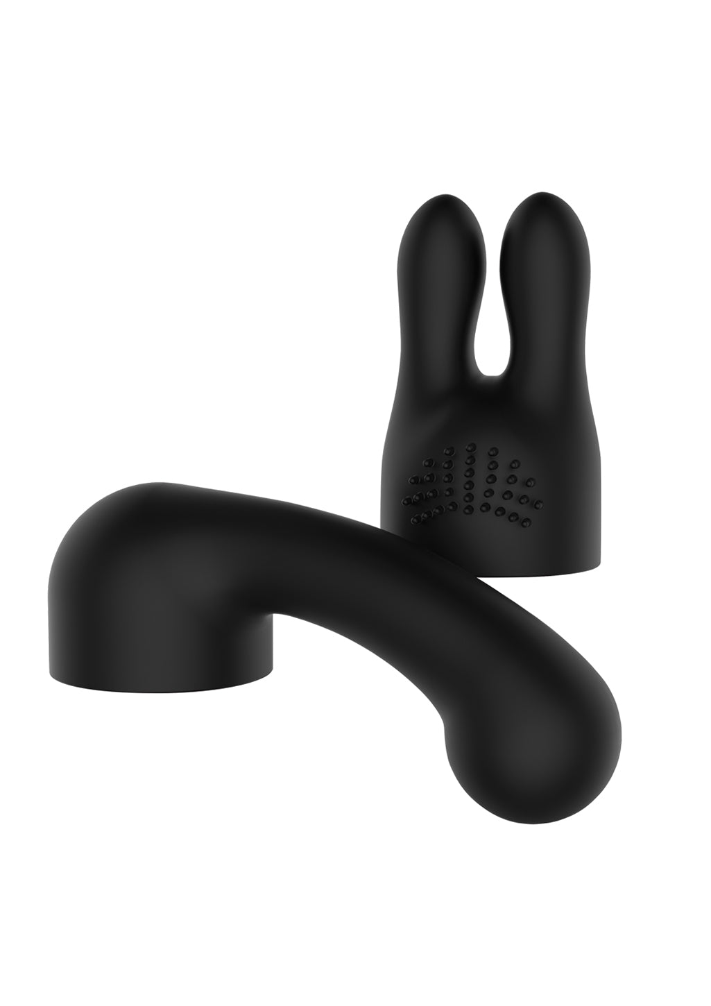Bodywand Curve Set 2 Embouts Vibromasseur Noir Point G