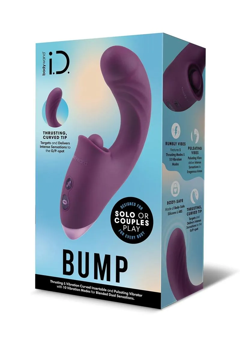 Bodywand Vibes Bump vibromasseur couple violet