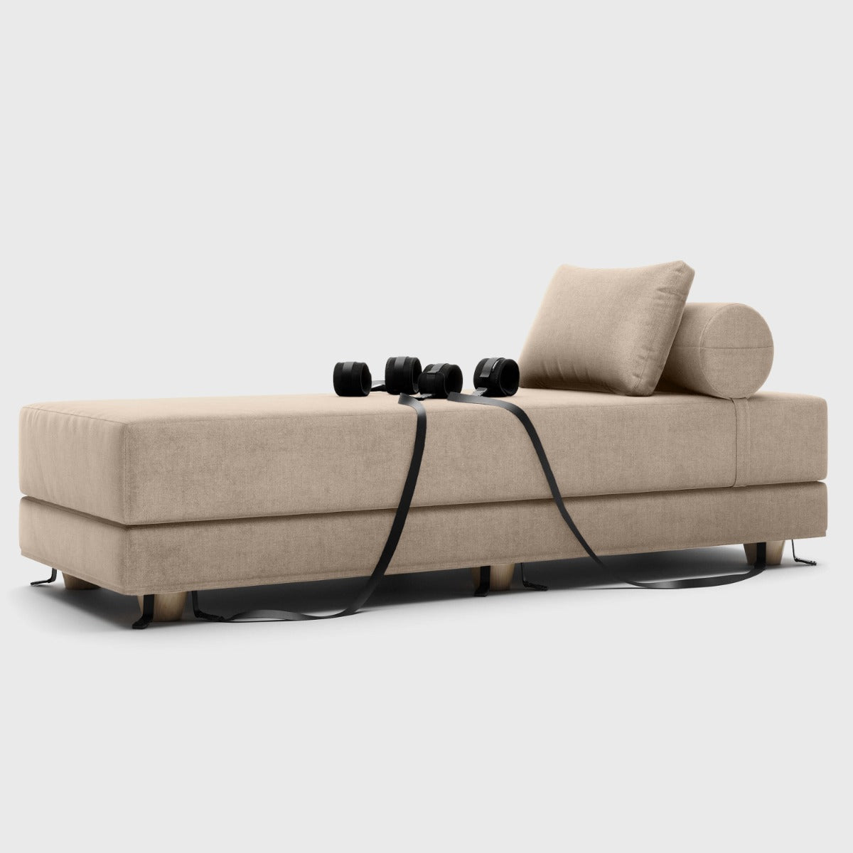 Liberator Divan Canapé sexe microvelours charcoal
