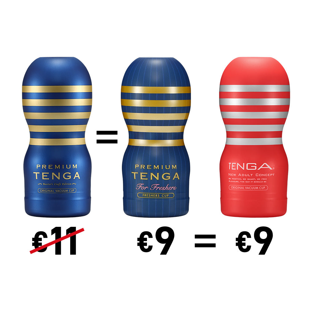 TENGA Premium Freshers Cup masturbateur jetable lubrifié