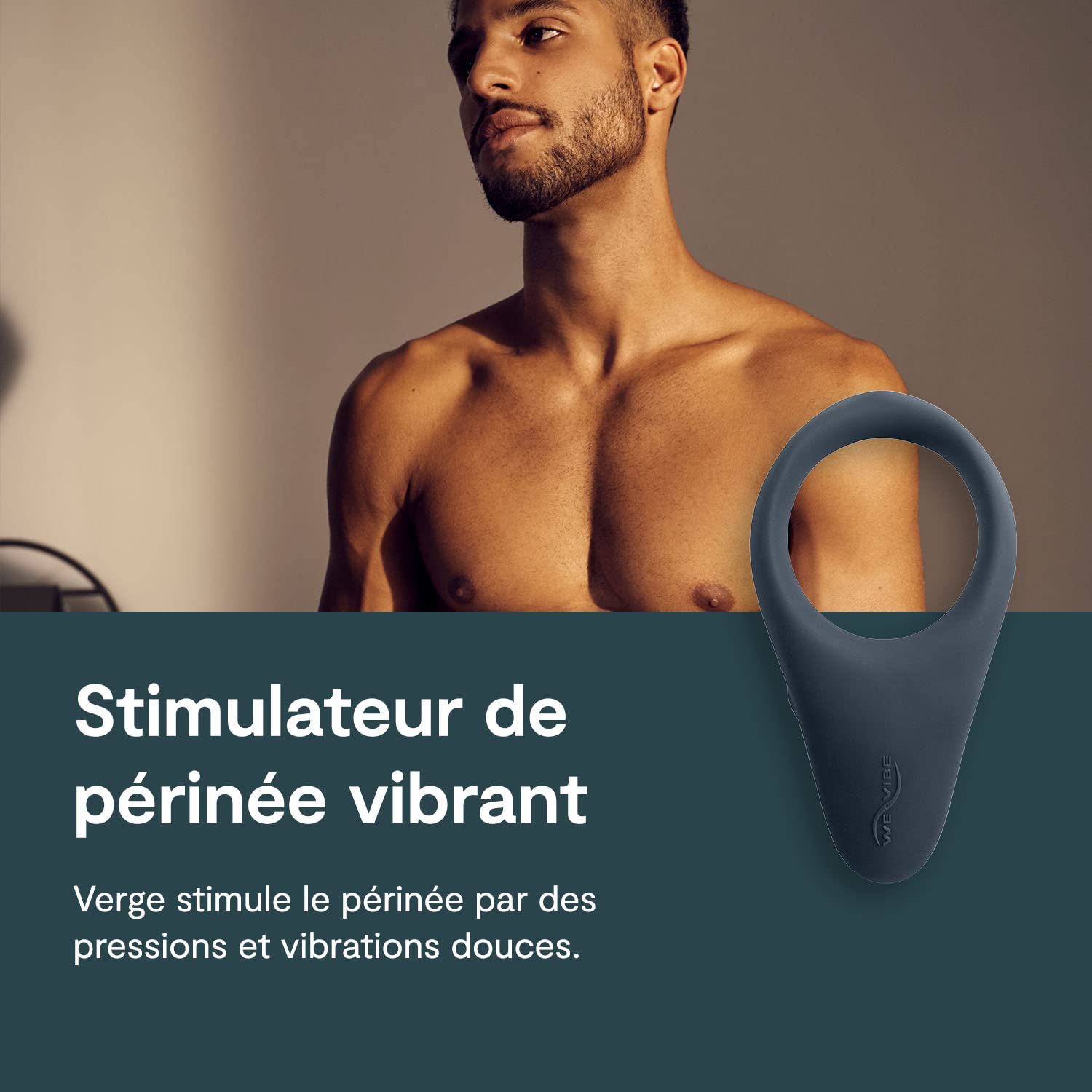 We-Vibe Verge anneau pénien vibrant stretch 52 mm