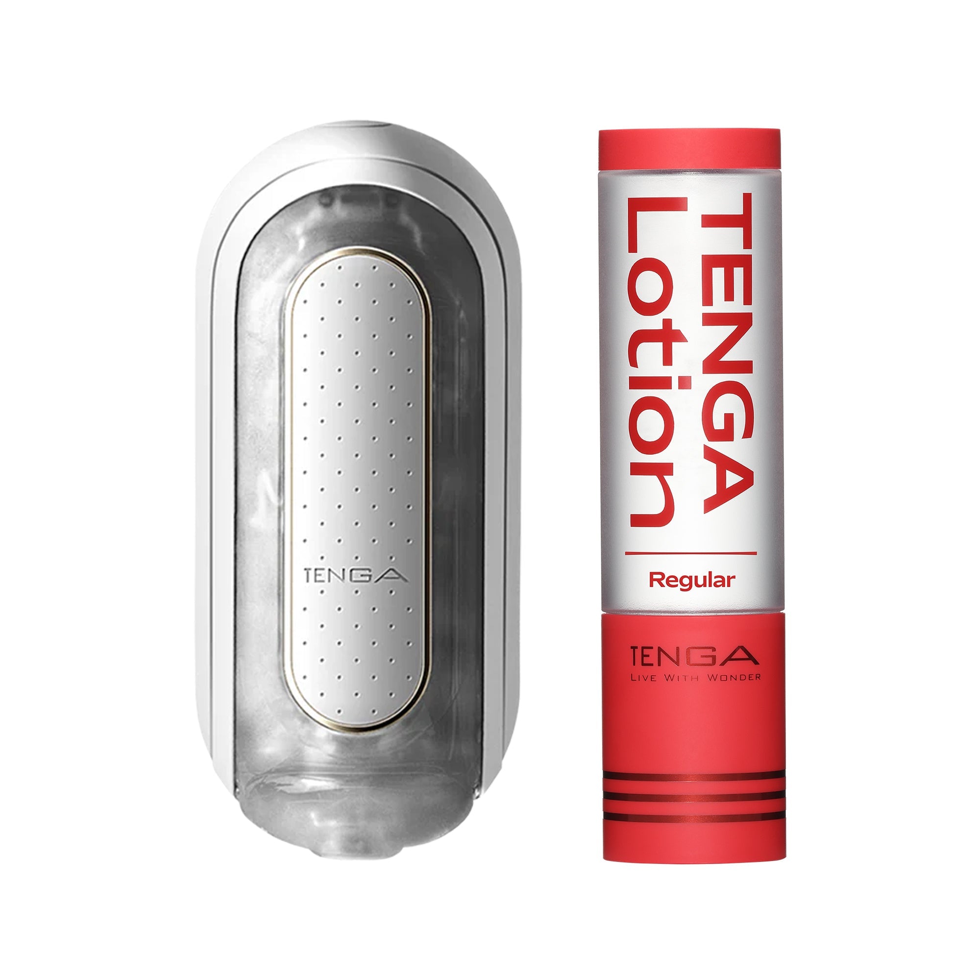 Tenga Flip Zero EV masturbateur vibrant + lotion regular