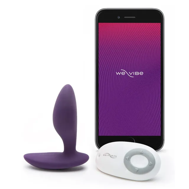 We-Vibe Ditto plug anal vibrant violet télécommandé silicone