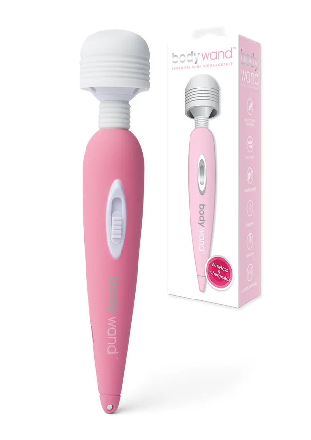 Bodywand Personal Mini vibromasseur mini rose rechargeable