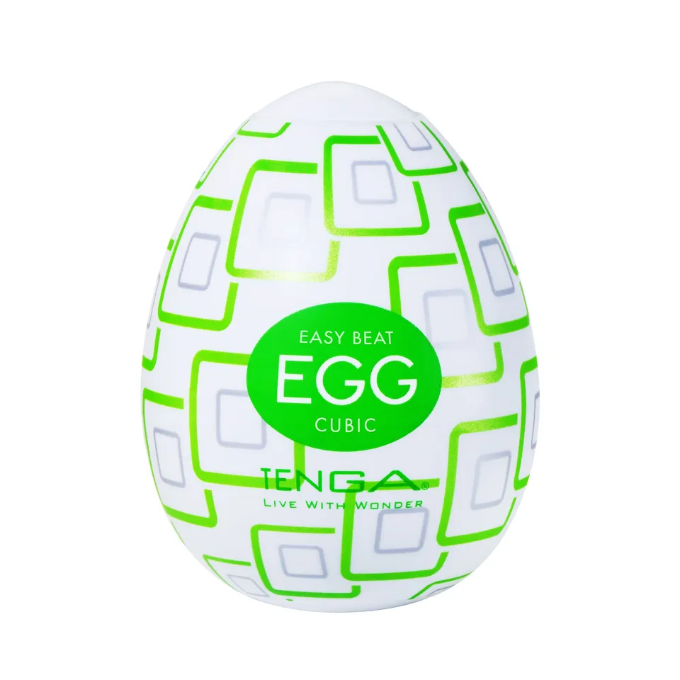 Tenga Egg Cubic masturbateur oeuf Cubic jetable extensible