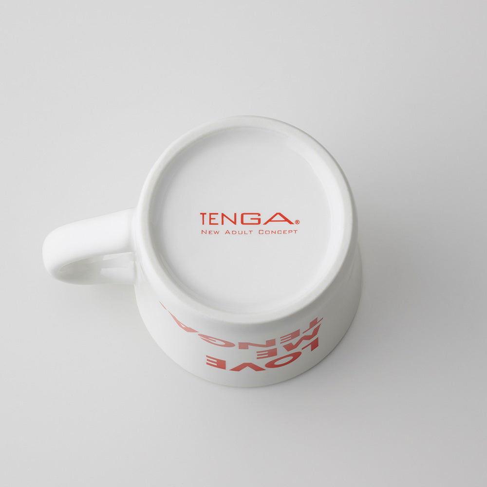 Tenga Mug Love Me Tenga tasse blanche céramique