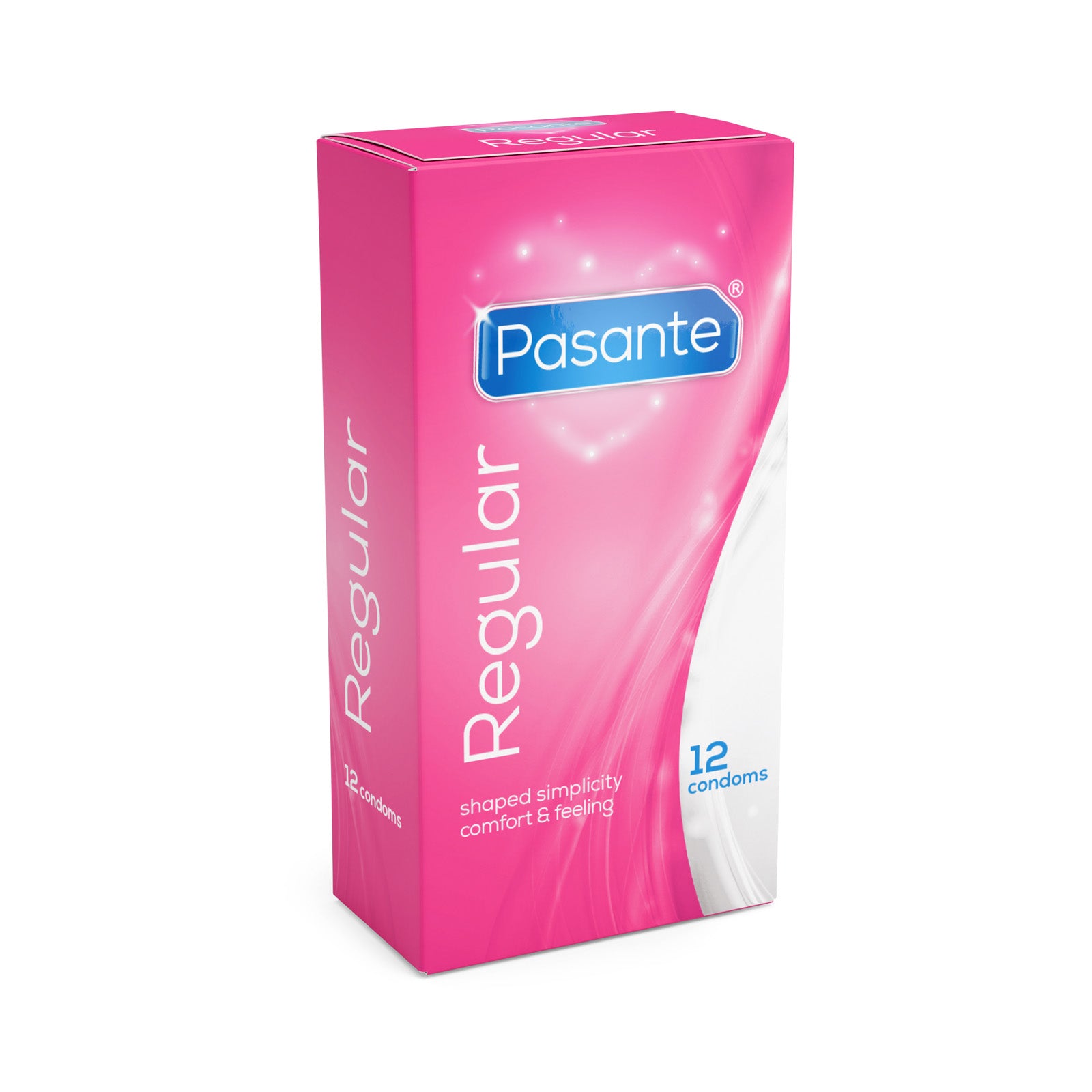 Pasante Regular Préservatifs Latex Standard 12 + Lisse 54 mm