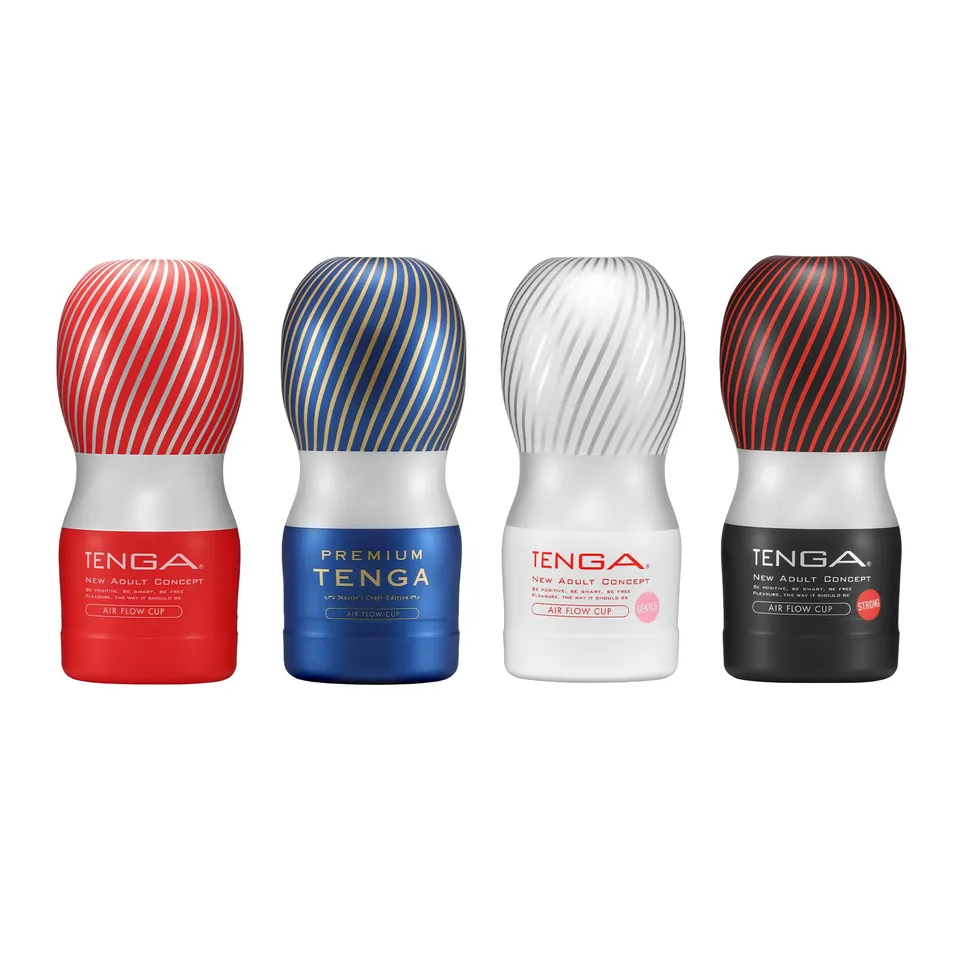 Tenga Air Flow Cup coffret masturbateur x4