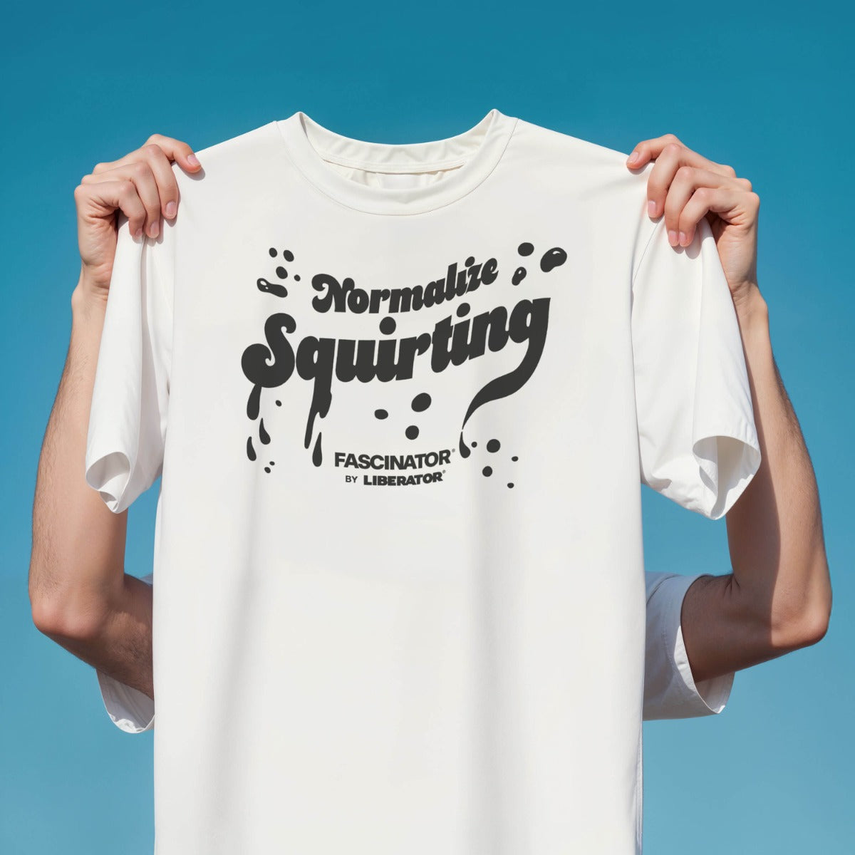 Liberator Normalize Squirting T-Shirt blanc Medium coton