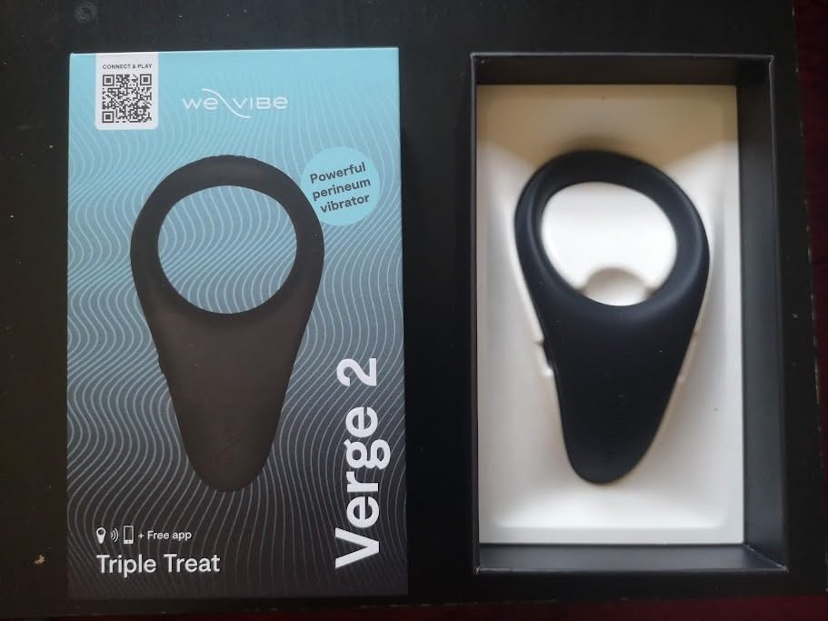 We-Vibe Verge 2 anneau vibrant 52 mm couple silicone