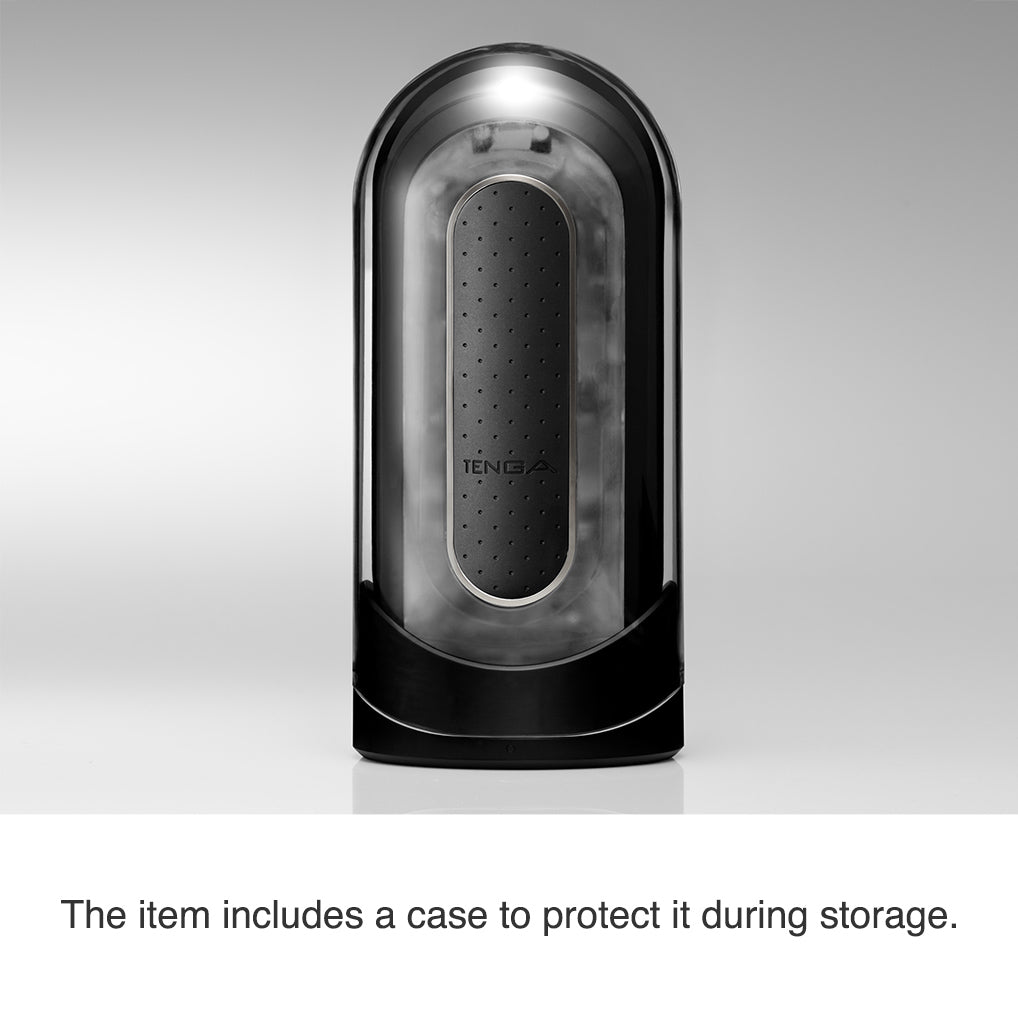 Tenga Flip Zero EV Black masturbateur vibrant noir