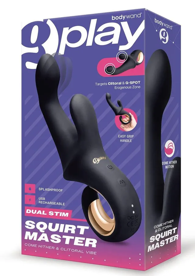 Bodywand G-Play Come Hither vibromasseur point G noir
