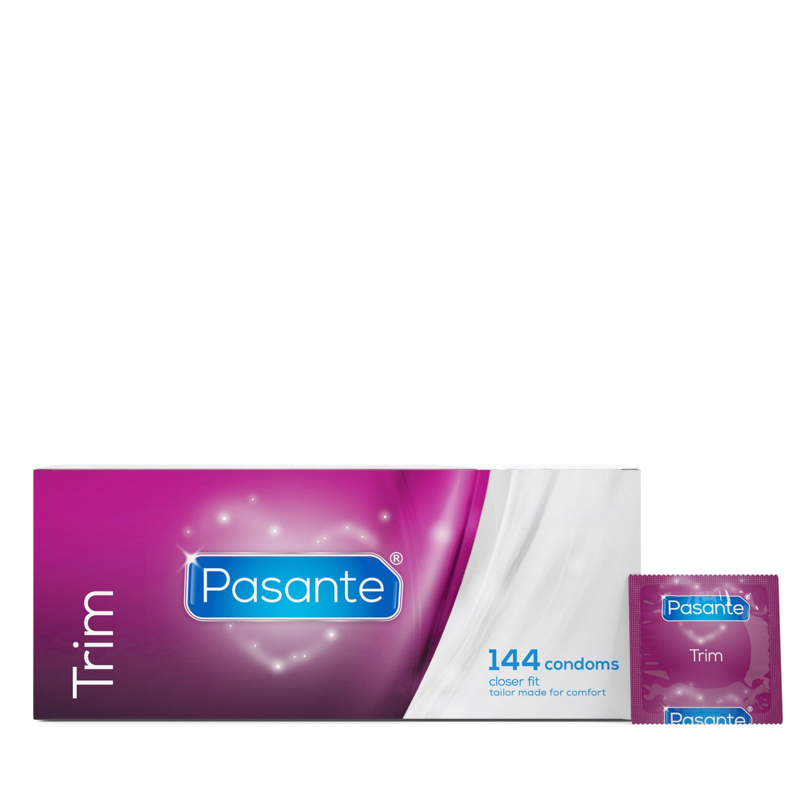 Pasante Trim préservatif étroit 144 pcs 49 mm