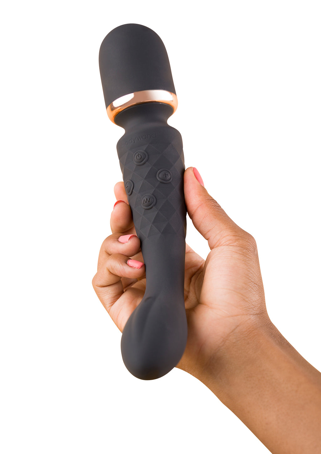 Bodywand Luxe 2-Way Wand baguette vibrante noire rechargeable