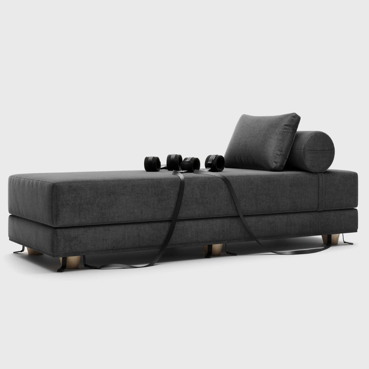 Liberator Divan Canapé sexe microvelours charcoal
