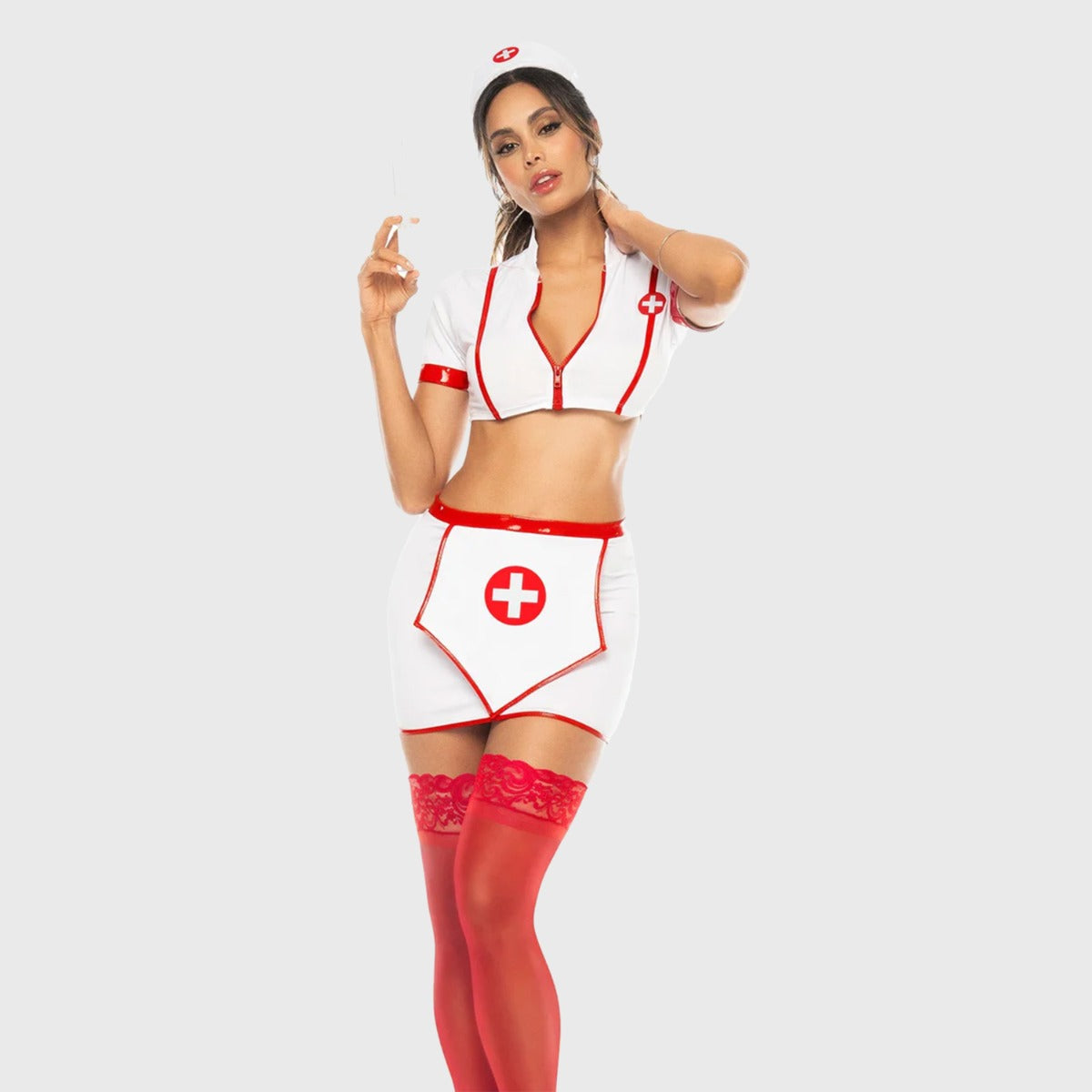 Liberator Nurse Kelly costume infirmière sexy S/M avec coiffe