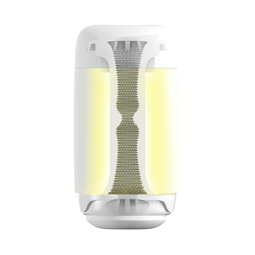 Tenga Puffy Sugar White masturbateur homme doux réutilisable