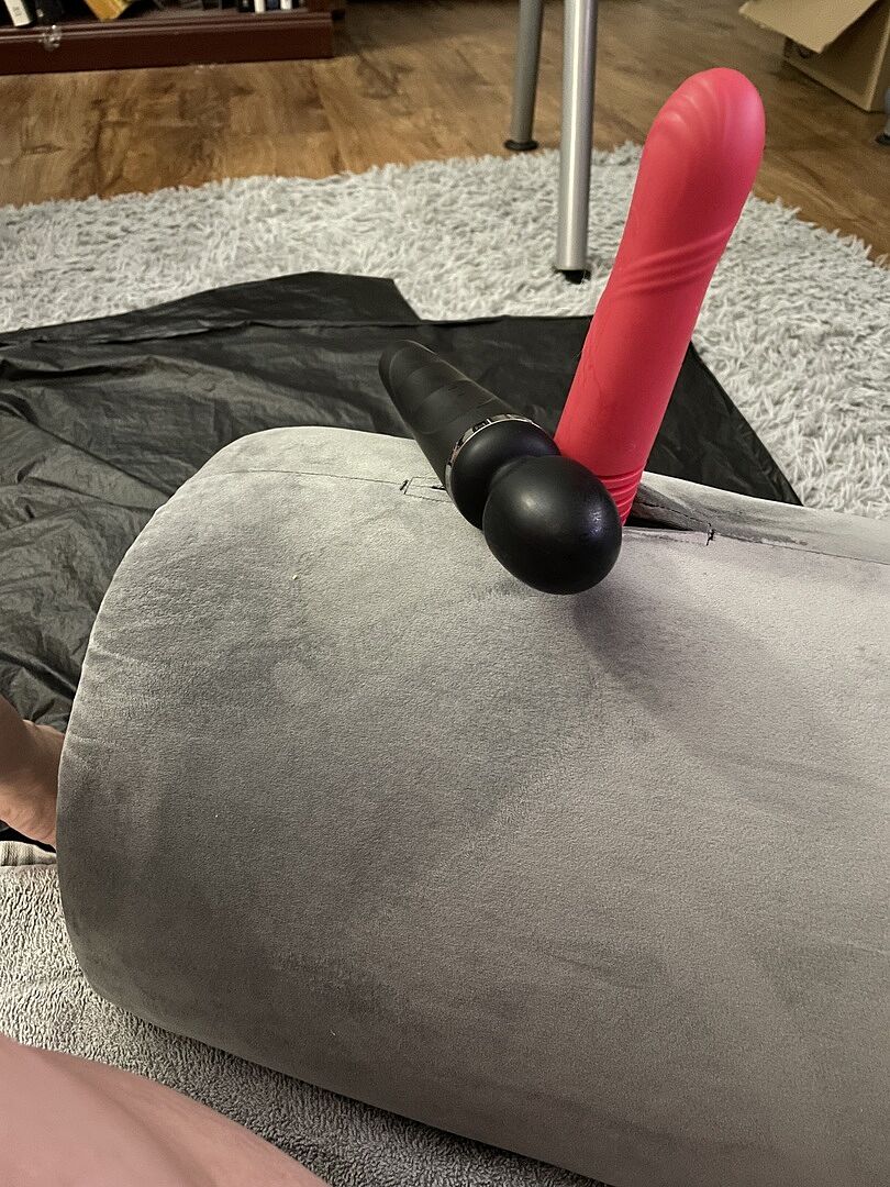 Liberator Bonbon support sextoy mains libres Noir