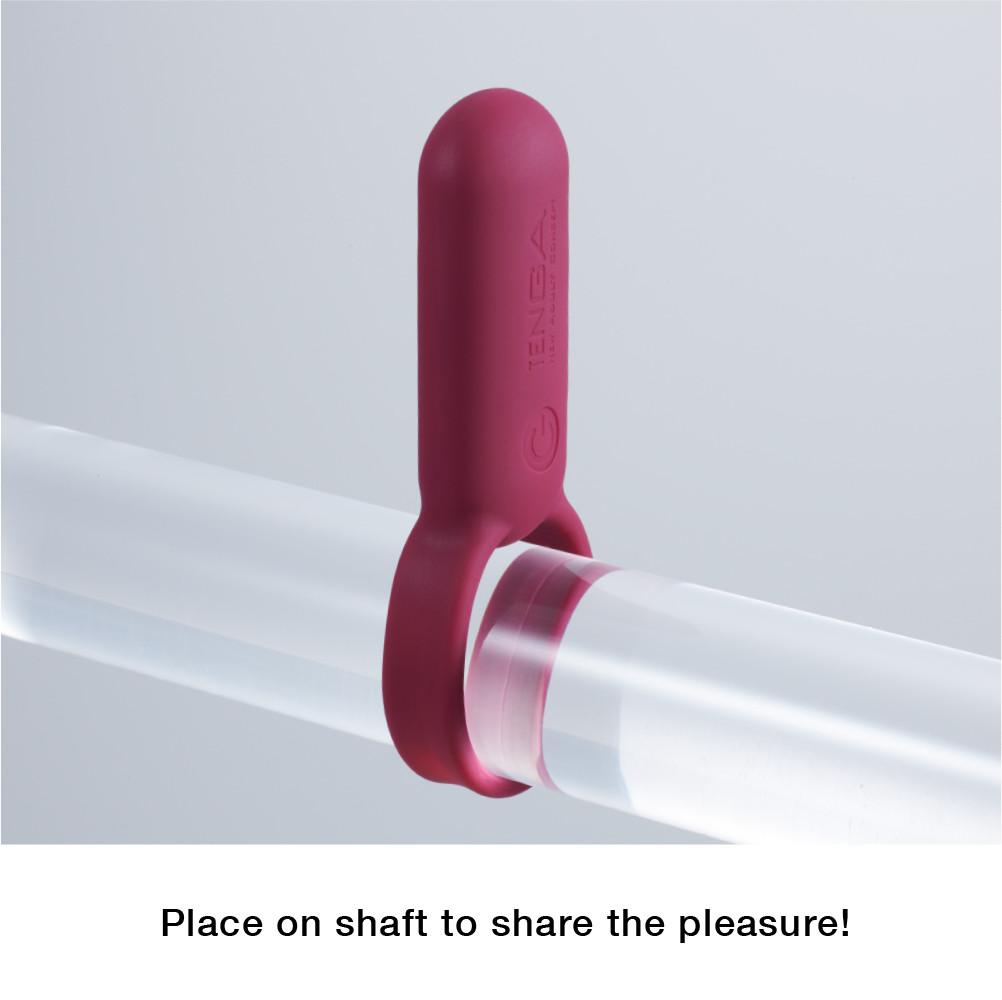 Tenga SVR Carmine anneau vibrant Carmine
